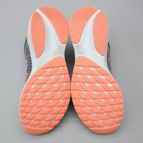 New Balance Ladies 10.5 B Ventr V1 Thunder Gray/Peach Running Sneakers WVTRCB1 - Picture 9 of 12